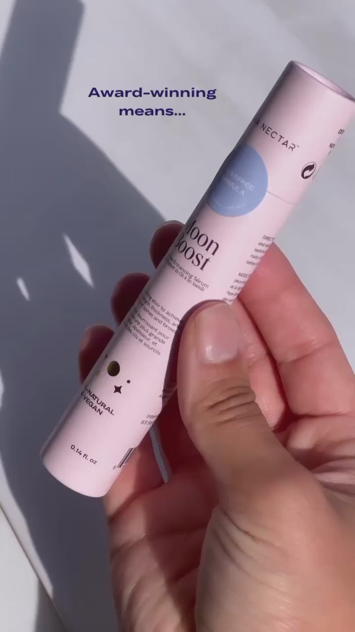 Load and play video in Gallery viewer, Moon Boost Eyebrow and Lash Serum
