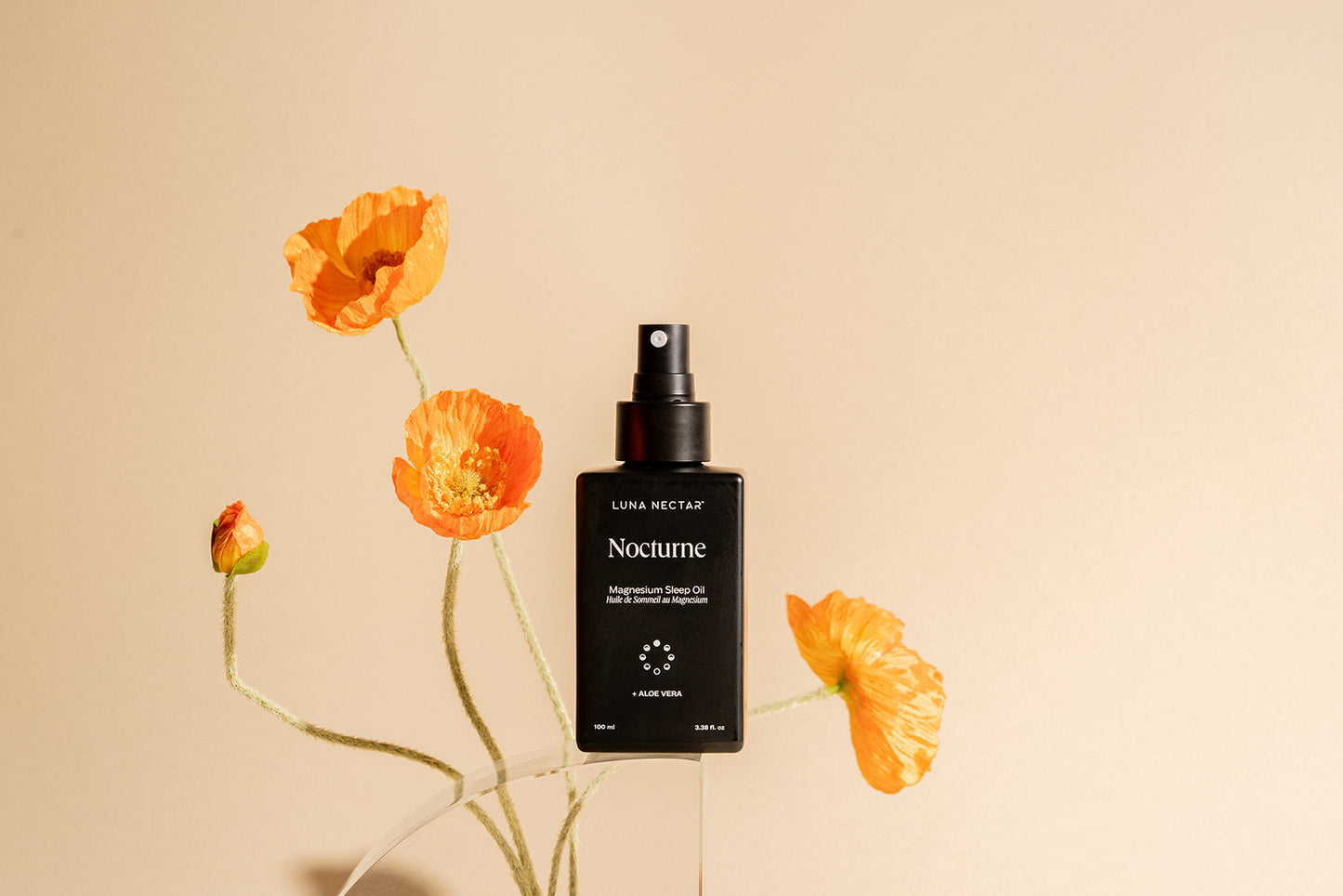 topical magnesium oil spray bottle for sleep and nervous system support