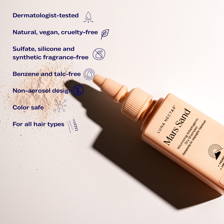 
                  
                    Mars Sand Volumizing Adaptogenic Dry Shampoo | Aerosol-Free, Benzene-Free
                  
                