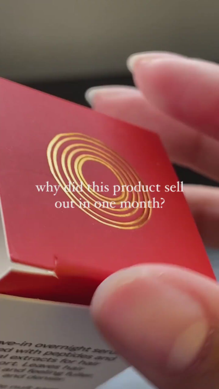 
                  
                    Load and play video in Gallery viewer, natural hair serum without minoxidil
                  
                