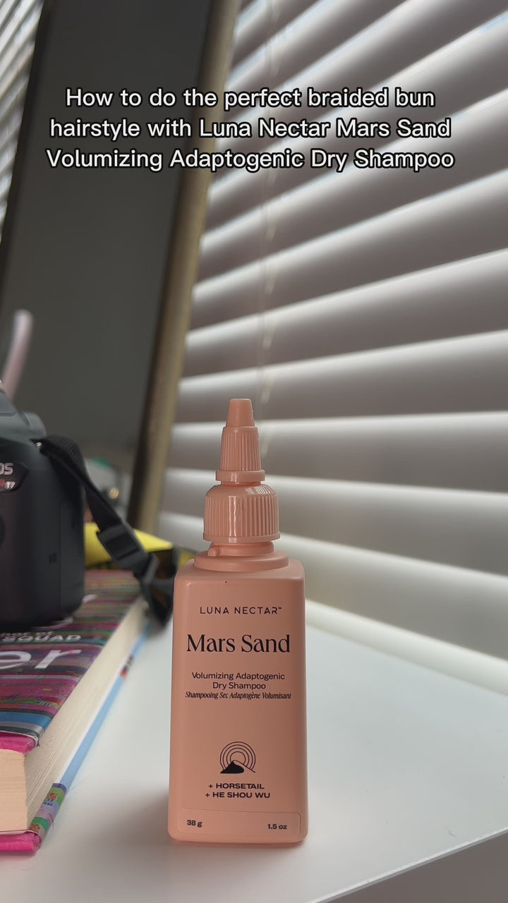 
                  
                    Load and play video in Gallery viewer, Mars Sand Volumizing Adaptogenic Dry Shampoo | Aerosol-Free, Benzene-Free
                  
                